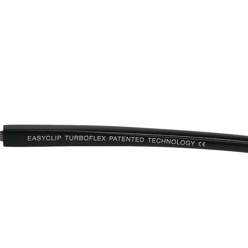 Turboflex Eyeglasses Frames MOD EC555 50 Blue Gray Striped Black 48-16-130